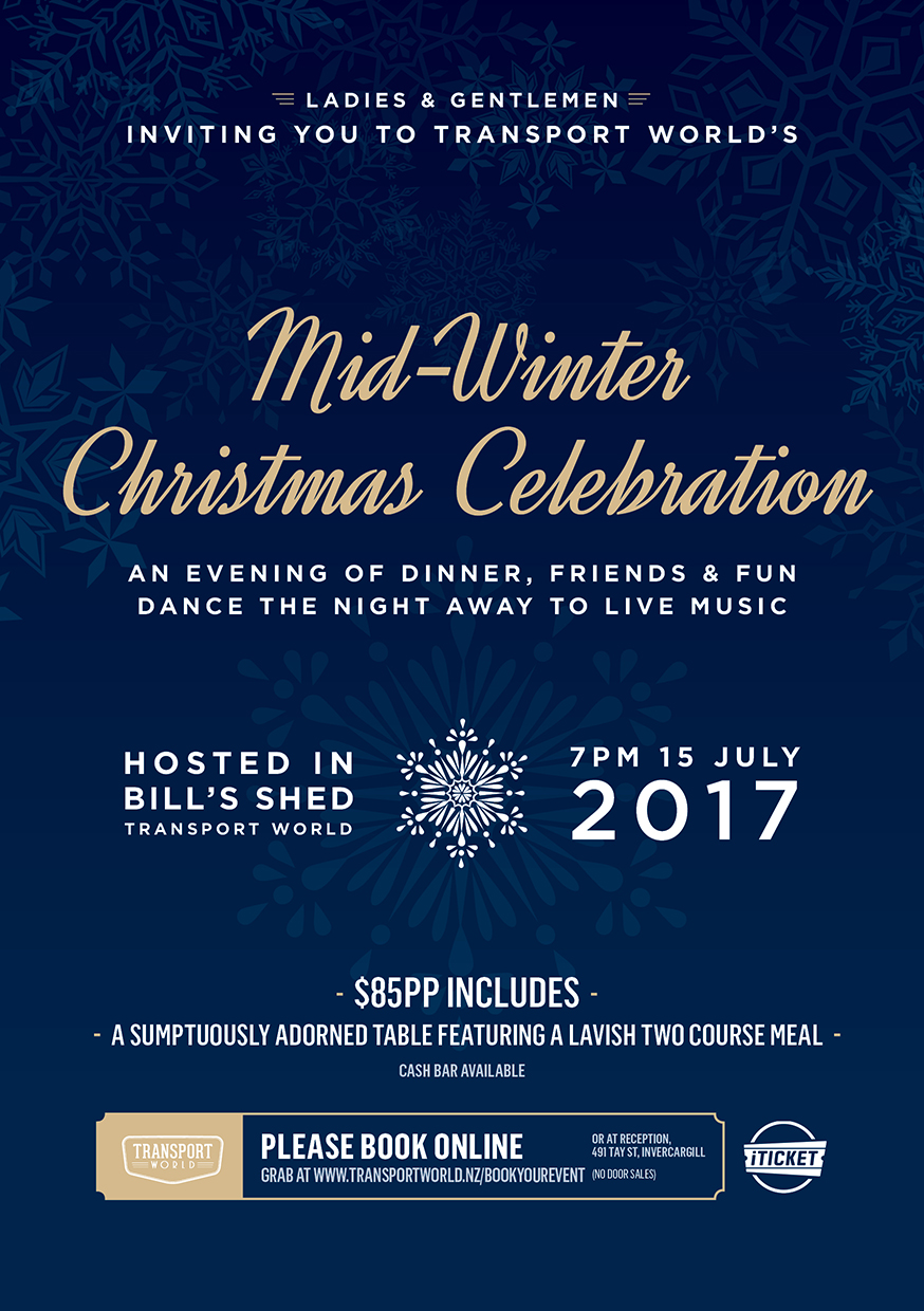 Mid Winter Christmas Invitation Template 8